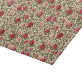 Planche À Découper Rose Classique Romantique Art Vigne (Coin)