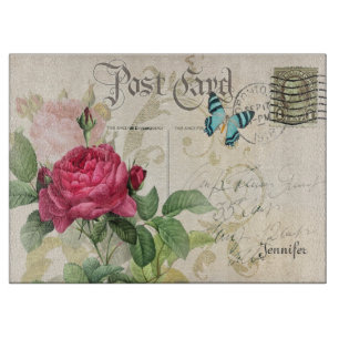 Planche À Découper Rose de rose personnalisable