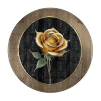 Rose Élégante avec Cadre Décoratif Orné