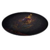 Planche À Découper rose en feu (Coin)