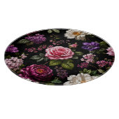 Planche À Découper Rose en velours noir (Coin)
