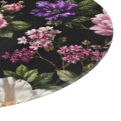 Planche À Découper Rose en velours noir (Coin)