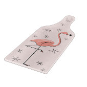 Planche à découper rose flamant (Coin)