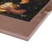 Planche À Découper Rose Gold Parties scintillant 6 Photo Collage Nom  (Coin)