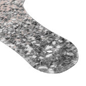 Planche À Découper Rose Gold - Rose Pâle et Paillettes Argentées Mono (Coin)