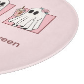 Planche à découper rose Halloween Kawaii (Coin)