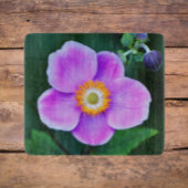 Planche à découper rose japonais anémone