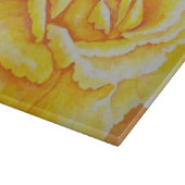 Planche À Découper Rose jaune (Coin)