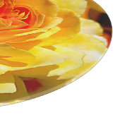 Planche À Découper rose jaune simple (Coin)