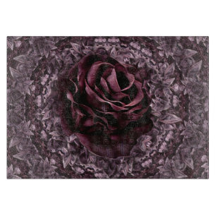 Planche À Découper Rose Mandala