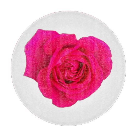 Planche À Découper Rose Rose #4 (Devant)
