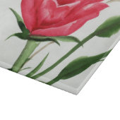 Planche À Découper Rose rouge (Coin)