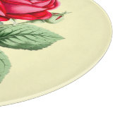 Planche À Découper Rose rouge antique (Coin)