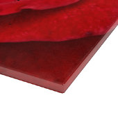 Planche À Découper Rose Rouge Clair en Gros Plan (Coin)