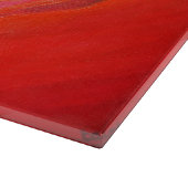 Planche À Découper Rose rouge en forme de coeur (Coin)