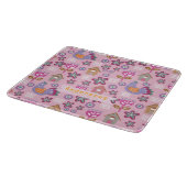 Planche à découper rose scandinave Hen House Count (Coin)