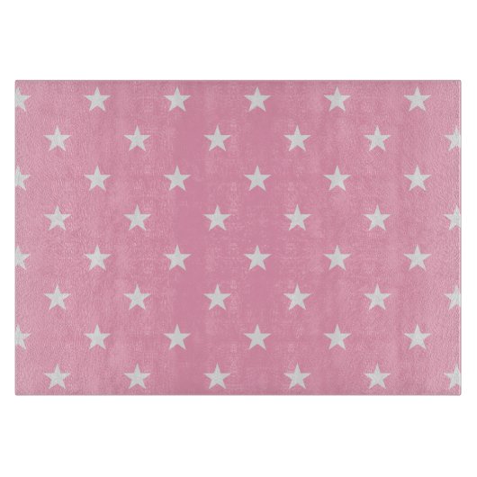Planche à découper Rose Stars (Devant)