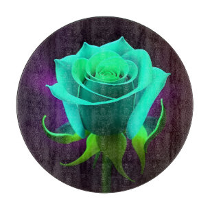 Planche À Découper Rose Vert Néon