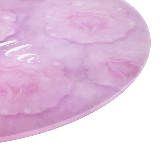 Planche À Découper Roses aquarelle (Coin)