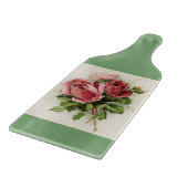 Planche À Découper Roses d'antiquités vintages (Coin)