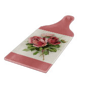 Planche À Découper Roses d'antiquités vintages (Coin)