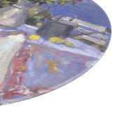 Planche À Découper Roses par la mer (Coin)