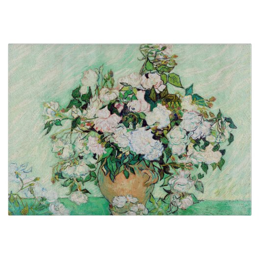 Planche À Découper Roses par Vincent van Gogh (Devant)