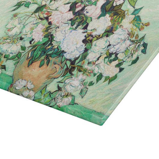 Planche À Découper Roses par Vincent van Gogh (Coin)
