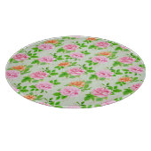 Planche À Découper Roses roses florales Motif-2367 (Coin)
