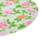 Planche À Découper Roses roses florales Motif-2367 (Coin)