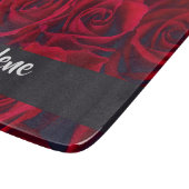 Planche À Découper Roses rouges fraîches (Coin)