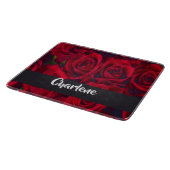 Planche À Découper Roses rouges fraîches (Coin)