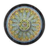 Planche À Découper Rosette architecturale antique n° 2 (Devant)