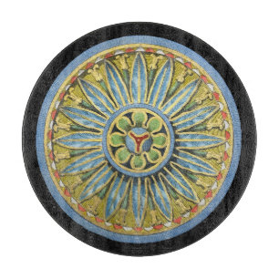 Planche À Découper Rosette architecturale antique n° 2