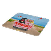 Planche À Découper Rottweiler Chien Saint-Valentin Camion Cœurs (Coin)