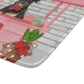 Planche À Découper Rottweiler Chien Valentine's Day Kissing Booth (Coin)