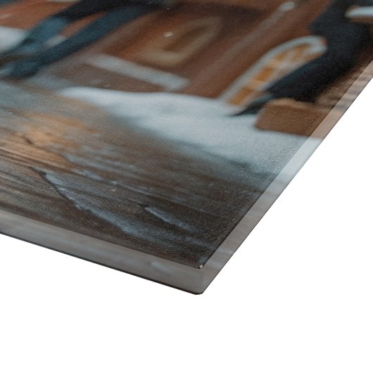 Planche À Découper Rottweiler Dogs Christmas Snow Holiday (Coin)