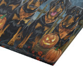 Planche À Découper Rottweiler Halloween Éffrayant (Coin)
