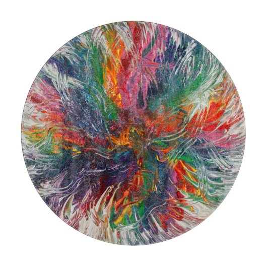 Planche À Découper Roue de spectre de couleurs (Devant)