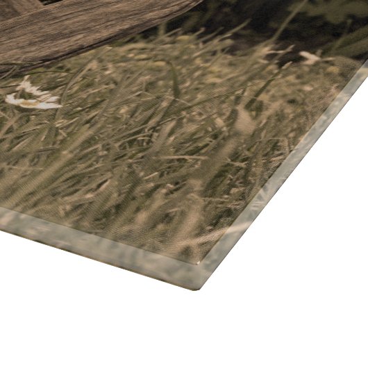 Planche À Découper Roue en Wagon rustique (Coin)