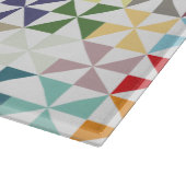 Planche À Découper Roue géométrique colorée (Coin)