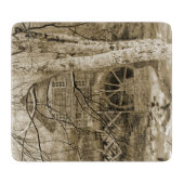 Planche À Découper Roue vintage (Devant)