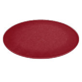 Planche À Découper Rouge ardent de couleur printemps été (Coin)