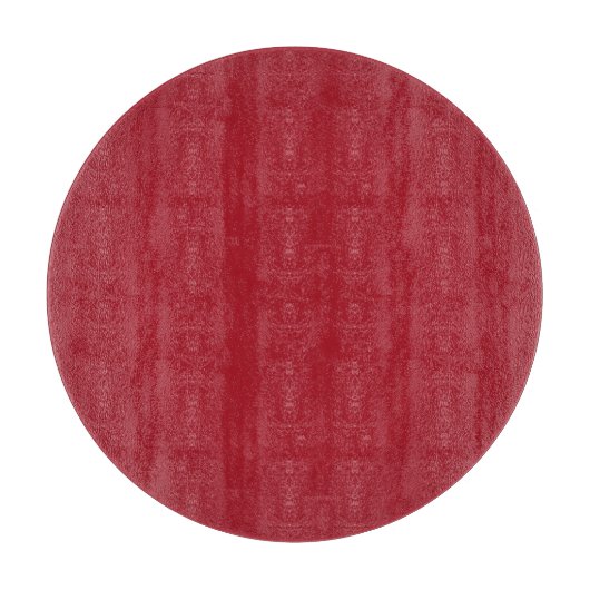 Planche À Découper Rouge ardent de couleur printemps été (Devant)