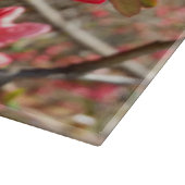 Planche À Découper rouge au printemps (Coin)