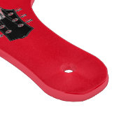 Planche À Découper Rouge Black Pop Art Guitare électrique (Coin)