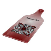 Planche À Découper Rouge Celtique noeud original (Coin)