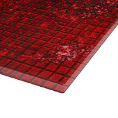 Planche À Découper Rouge chic (Coin)