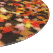 Planche À Découper Rouge clair Jaune d'automne Maple Feuilles (Coin)