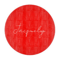 Rouge Couleur Plain Élégant Moderne Minimaliste No